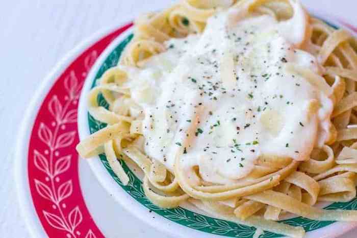 Alfredo sauce with heavy cream recipe