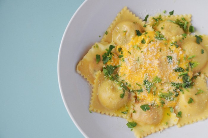 Butternut squash ravioli sauce recipes