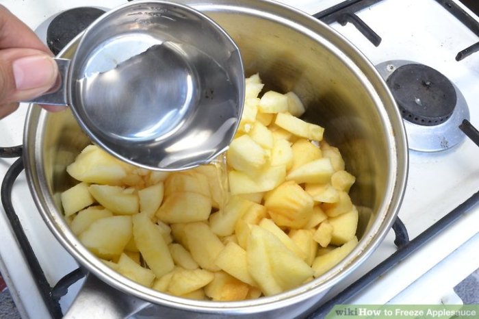 Apple sauce recipe to freeze