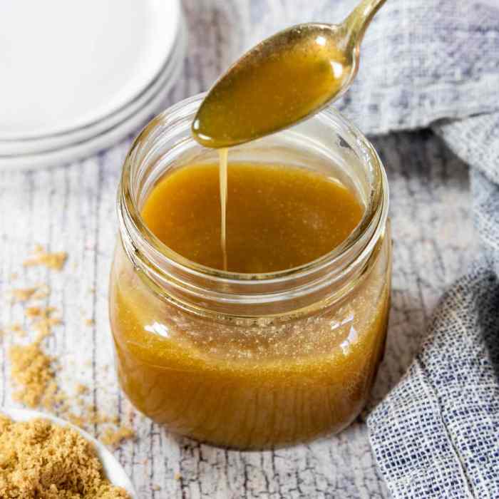 Butter rum sauce recipe