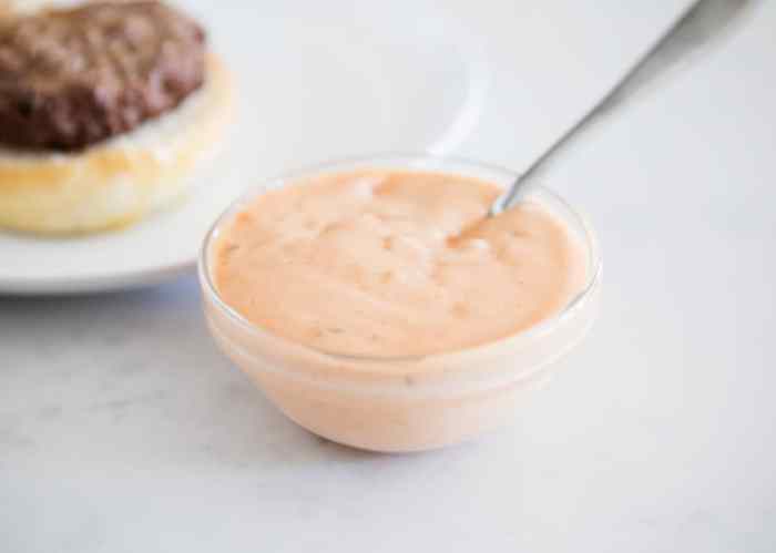 Burger sauce recipe easy