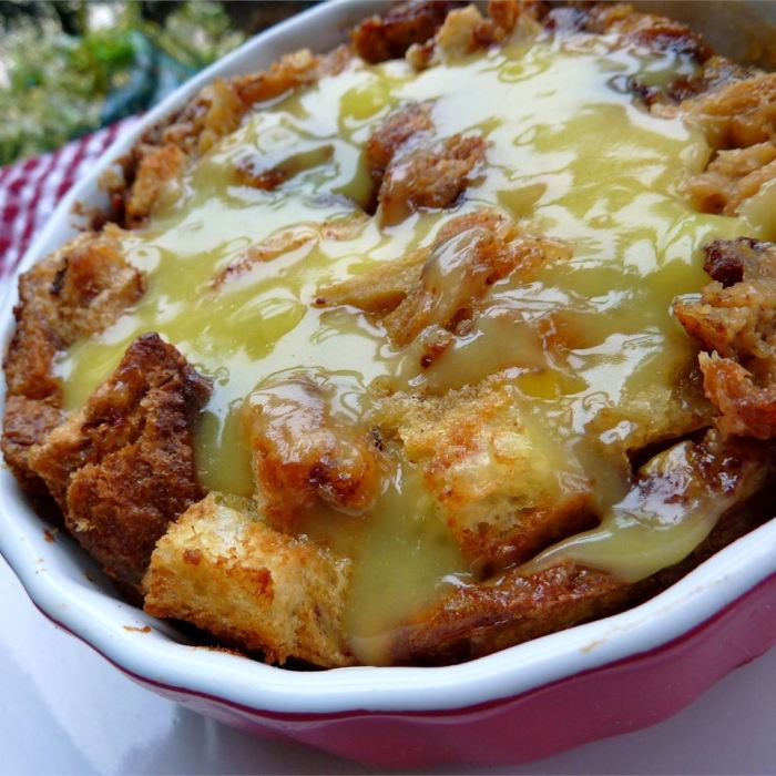 Bread pudding recipe rum sauce