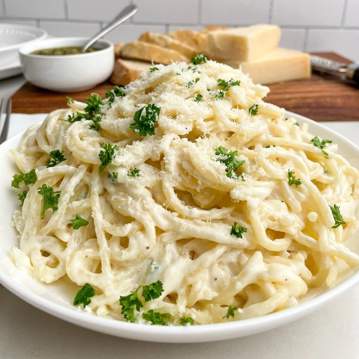 Alfredo sauce pasta with vegetables recipe