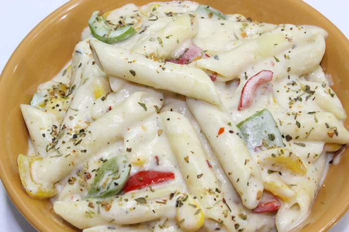 Best pasta white sauce recipe